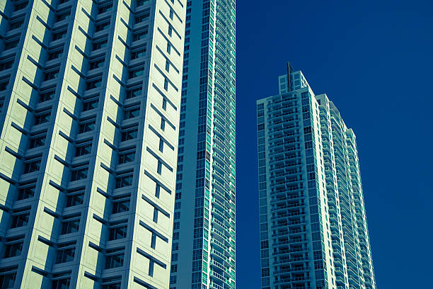 istock Toned modern high rise condominium 508060020