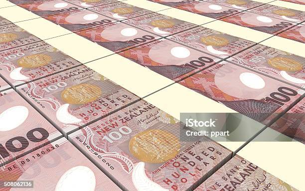 New Zealand Dollar Bills Stacks Background Stock Photo - Download Image Now - Backgrounds, Banking, Close-up