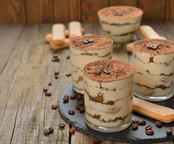 istock Tiramisu dessert in a glass 508063590