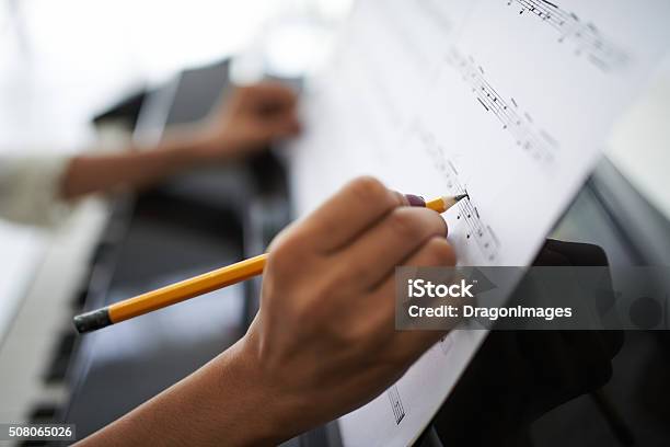 Female Composer Stock Photo - Download Image Now - Music, Learning, Composer