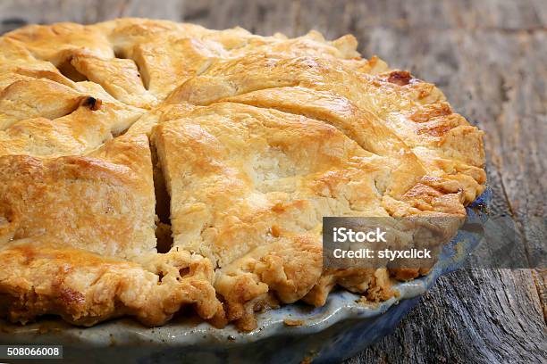 Apple Pie Stock Photo - Download Image Now - Apple - Fruit, Apple Pie, Baked