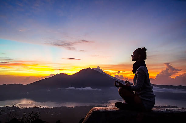 Meditation in the mountains
