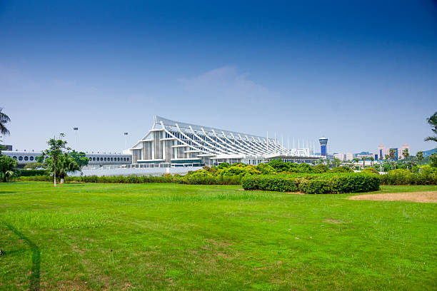 istock Xiamen airport building 508070979