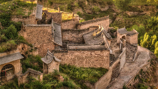istock Lijiashan Hobitton in China 508073029