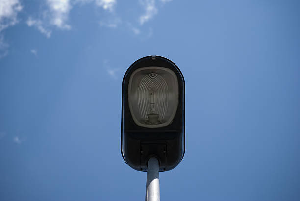 istock Futuristic street lamp 508074515