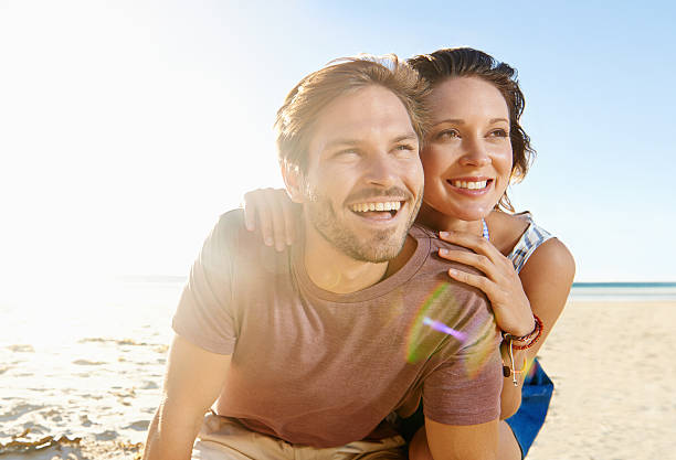 istock Bright smiles from the young couple 508075179