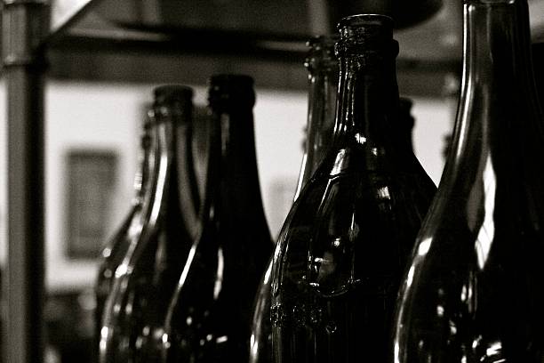 vintage glass bottles