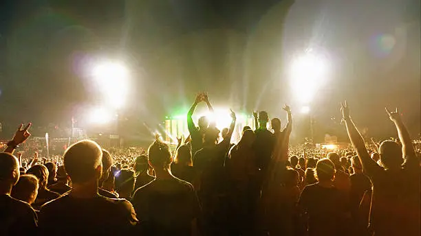 Photo of Crowd at a music concert