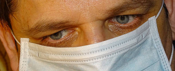 istock The man in a medical mask 508088576