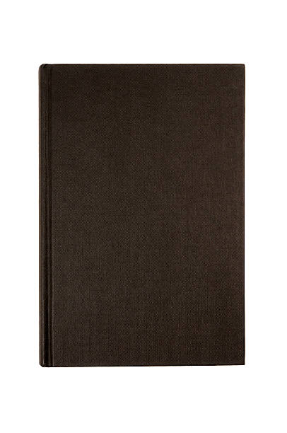 istock Black plain hardcover book or bible front cover upright vertical 508090684