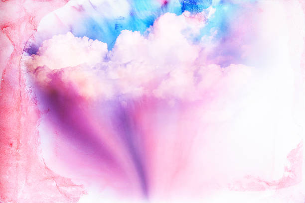 istock Watercolor illustration of cloud. 508091552