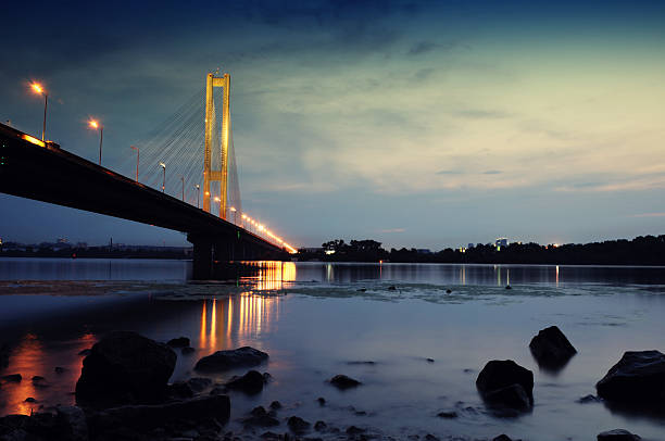 istock Ukraine. Kyiv. Pivdenny Mist (Southern Bridge) 508092298