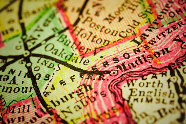 istock Jefferson | Indiana County Maps 508093200