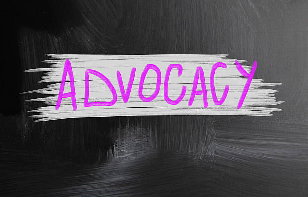 istock advocacy handwritten with chalk on a blackboard 508095167