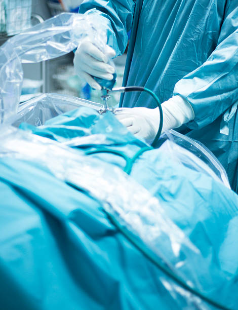 istock Knee arthroscopy orthopedic surgery operation 508095858