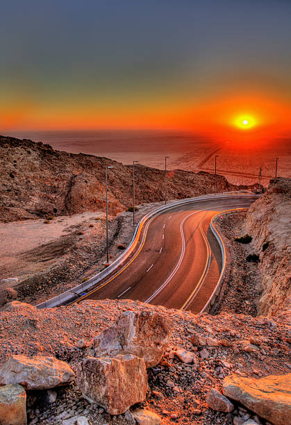 istock Sunset as seen from Jebel Hafeet mountain, UAE 508095920