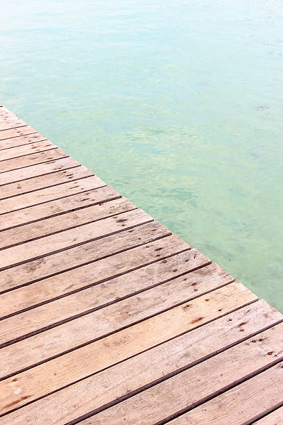 istock The bridge wood and beach 508097285