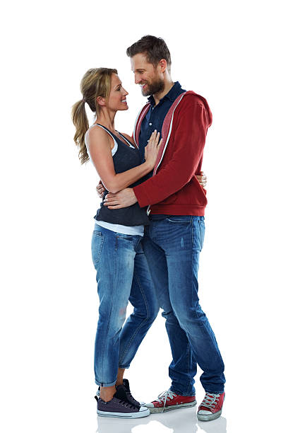istock Loving young couple together 508097653