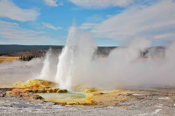 istock The geysers and hot sources in Yellowstone 508097995