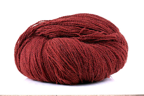istock Ball of yarn on white background 508098076