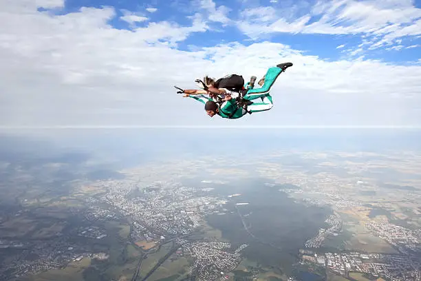 Photo of Tandem skydiving