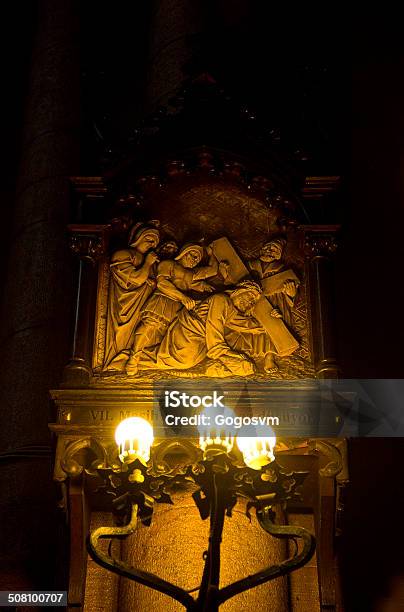 Santoine Catholic Church Stock Photo - Download Image Now - Ancient, Arch - Architectural Feature, Architectural Column