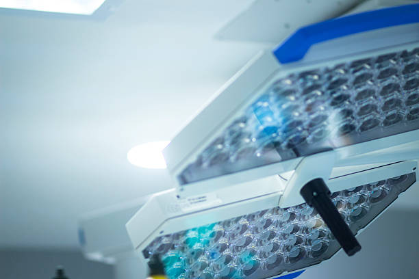 istock Hospital surgery operating room light 508103168