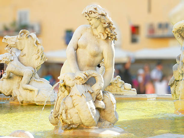 istock Fountain of Neptune, Rome, Italy 508105004