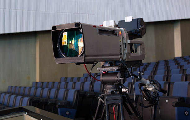 istock Professional digital video camera. accessories for 4k video cameras. 508107128