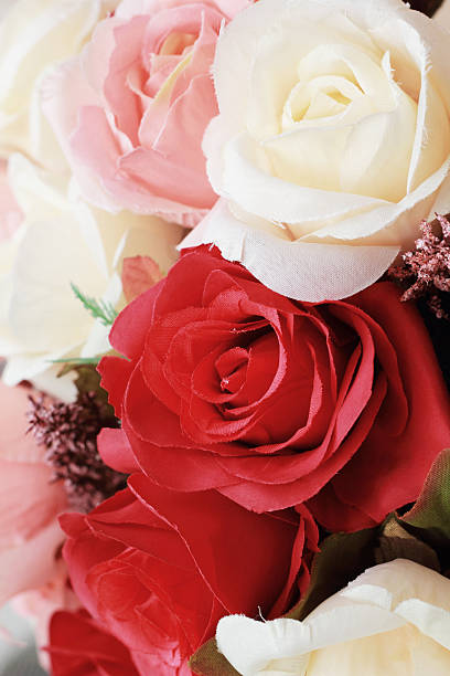 istock beautiful of rose artificial flowers 508119291