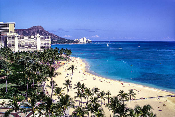 istock Waikiki and Diamond Head 508123867