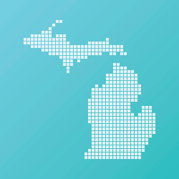 Michigan State Square Pattern 90+ State Michigan Clip Art Stock Illustrations, Royalty-Free Vector ...