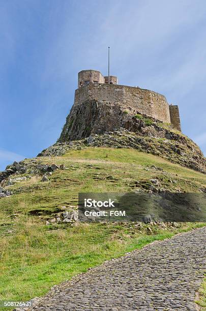 Lindisfarne Castle Stock Photo - Download Image Now - Architecture, British Culture, Castle