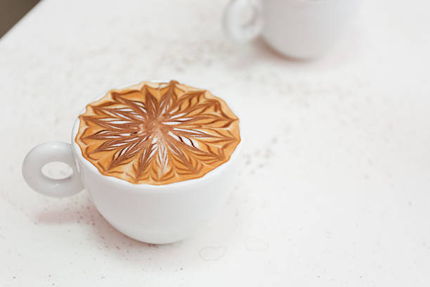 latte art Kaffee – Foto