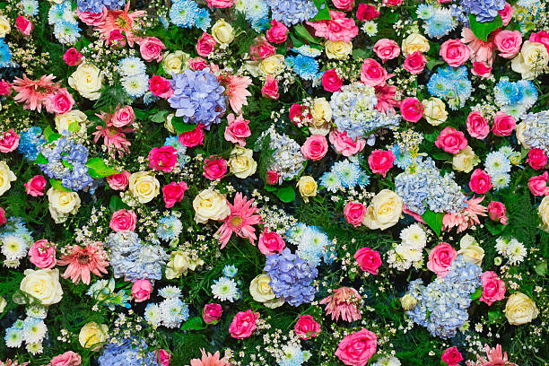 istock Background of Beautiful flower wedding decoration 508126838
