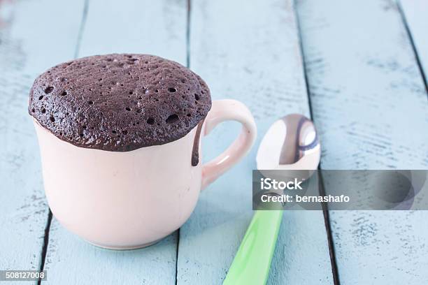 Mug Chocolate Cake Stock Photo - Download Image Now - Brown, Cake, Chocolate