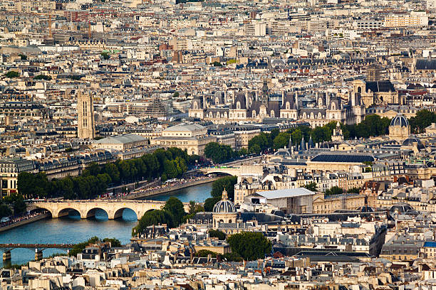 istock Scenic view from the top of the Eiffel Tower. Paris 508127618