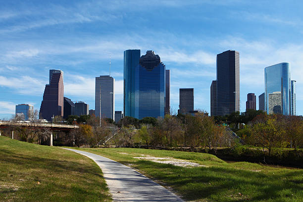 istock Houston skyline on a beautiful day 508133520