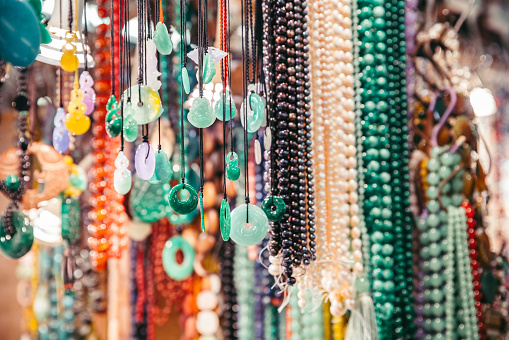 colorful jewelry 