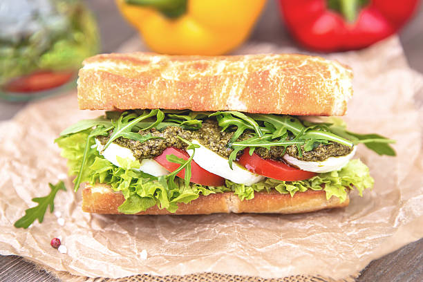 istock Toasted Caprese Sandwich 508136240