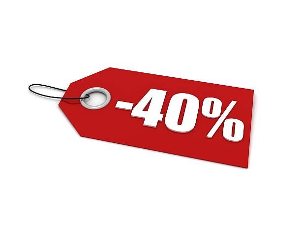 istock 40% sale price tag 508137378