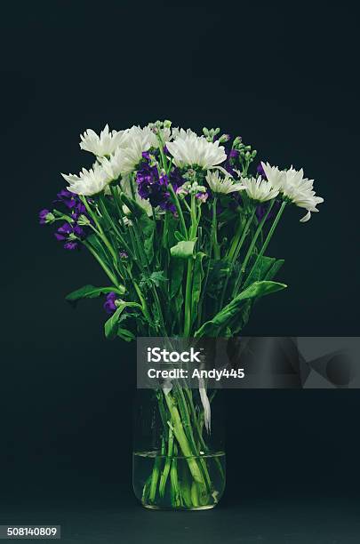 Spring Bouquet Stock Photo - Download Image Now - Black Background, Close-up, Extreme Close-Up