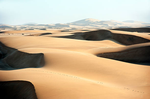 sandscape widok perspektywiczny, swakopmund, wybrzeże pustyni namib, namibia, afryka - sandscape zdjęcia i obrazy z banku zdjęć