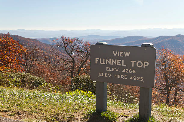 istock Blue Ridge Parkway View on Funnel Top, NC 508141658