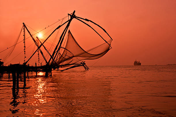 istock Chinese fishing nets 508142032