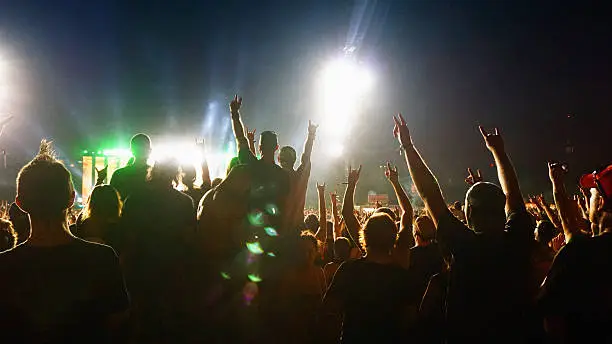 Photo of Crowd at a music concert