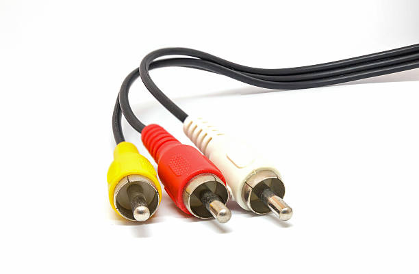istock Colorful TV jack. 508151460