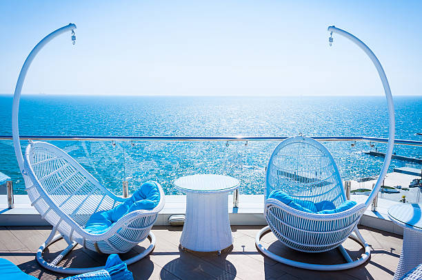 istock Chairs On The Sea view 508152370