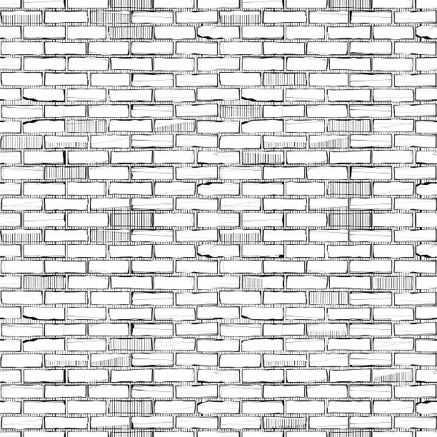 Vector illustration of Old Brickwork Wallpaper