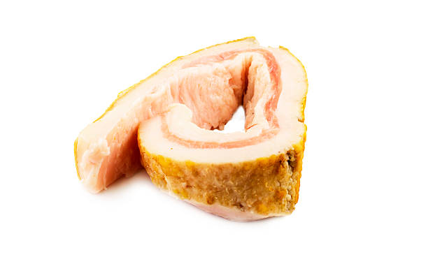 istock Ukrainian national dish - pork Salo 508159042